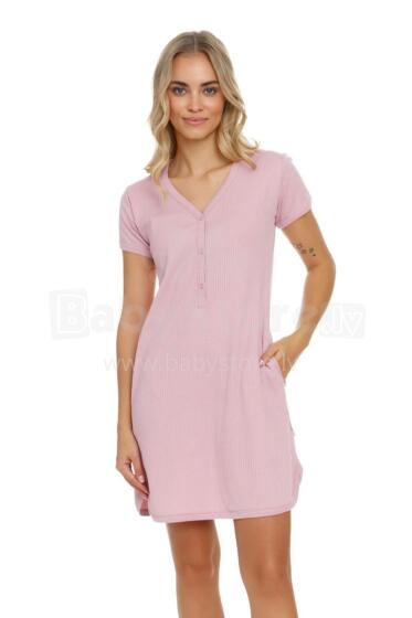 Doctornap  Cotton Night Dress Art.TM.4542.PAPAYA.S.01   Хлопковая ночная рубашка для беременных/кормления