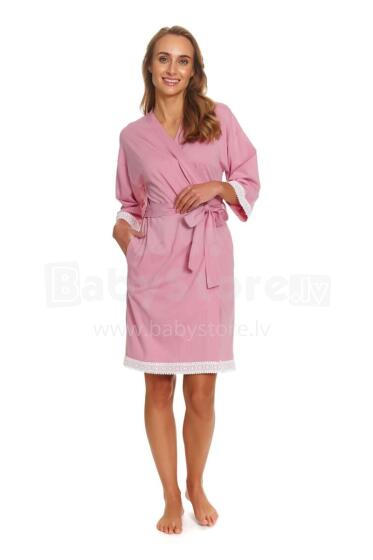 Dobranocka Art.SWW.7461.BLUSH_ROSE chalatas nėščioms moterims