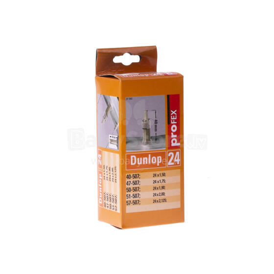 Dviračio Kamera 24 x 1.50-2.125
