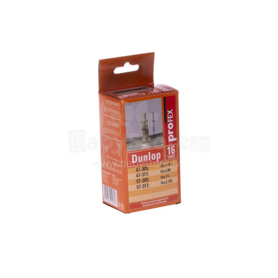 Dviračio Kamera 16 x 1.75-2.125