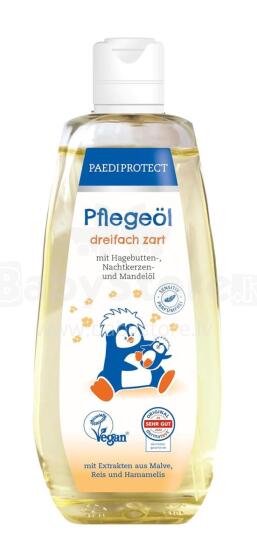 Paediprotect Baby Oil with Almond Oil Art.290770  Детское нежное масло  от 0+ мес, 200 мл
