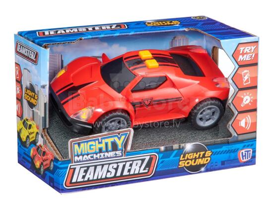 TEAMSTERZ Mighty Machines Super car with light and sound, 12,5 cm