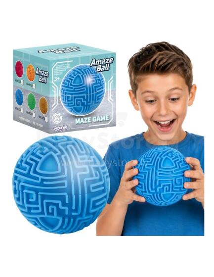 WOOPIE Blue Sphere Maze 3D Dexterity Game Amaze Ball