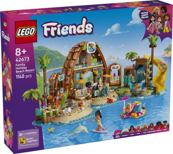 LEGO Friends Šeimos Atostogų Paplūdimio Kurortas
