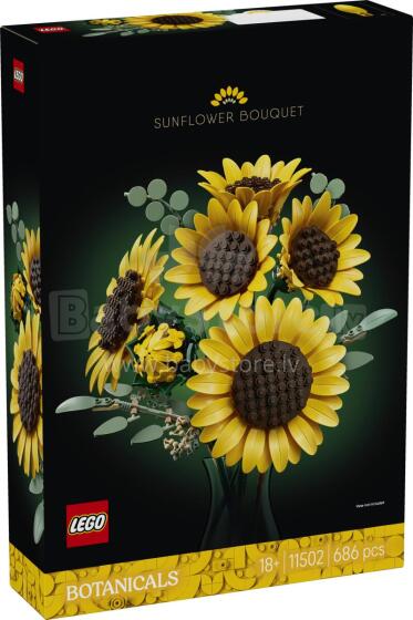LEGO Botanikos Saulėgrąžų Puokštė