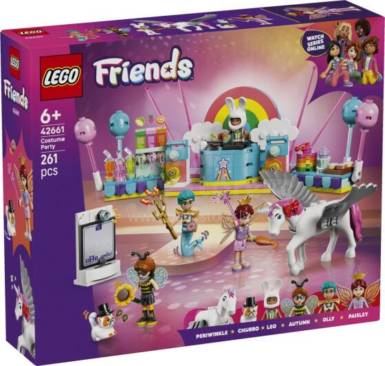 LEGO Friends Kostiumų Šventė su Vienaragiu ir Fėja