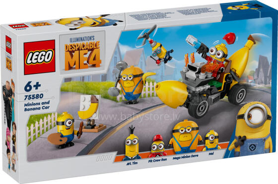 LEGO Миньоны Миньоны и Банановая Машина