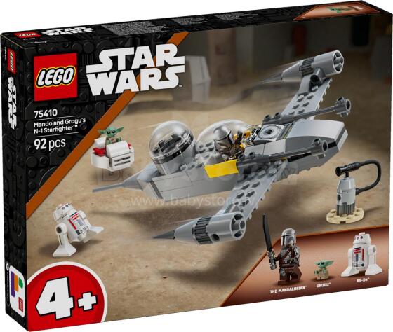 LEGO Star Wars Mando and Grogu's N-1 Starfighter