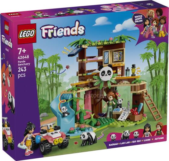 LEGO Friends Убежище для панд Уход за животными