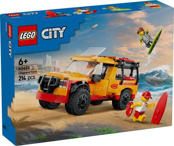 LEGO City Gelbėjimo Paplūdimio Sunkvežimis
