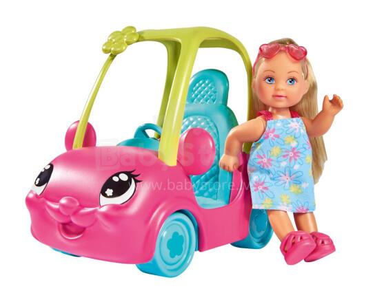 Simba Doll Evi With A Cute Car 