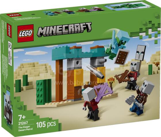 LEGO Minecraft Патруль Ильджеров в Пустыне