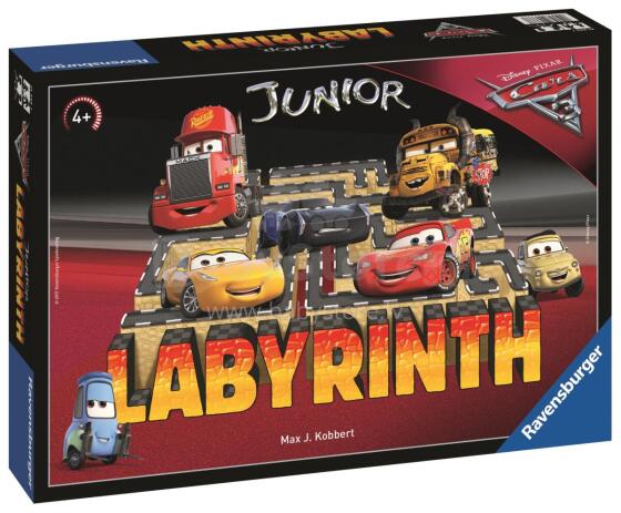Ravensburger Board Game Junior  Labyrinth Cars