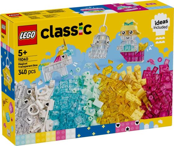 LEGO Classic Magiška Skaidri Dėžė
