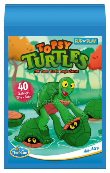 ThinkFun Travel Game Topsy Turtles