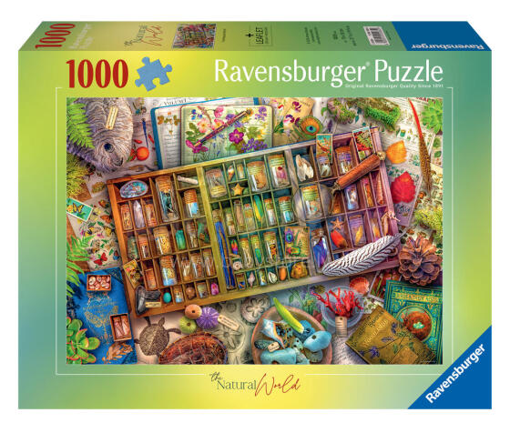 Ravensburger dėlionė 1000 vnt. Natūralisto stalas