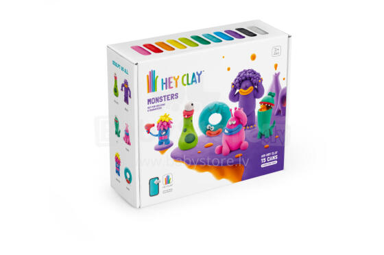 HEY CLAY Modeling Clay Monsters