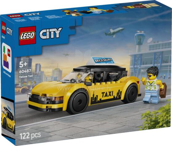 LEGO City Жёлтое Такси