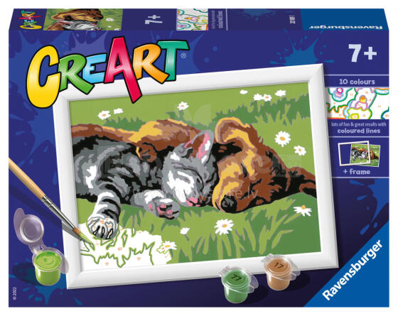 
Ravensburger Paint by Numbers Sleeping Friends