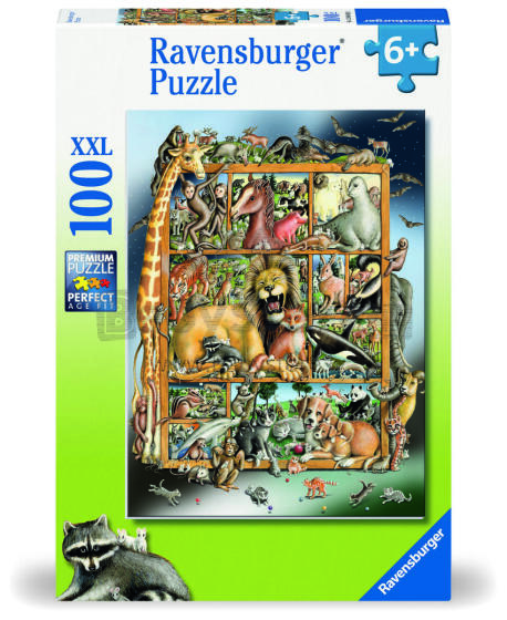 Ravensburger puzzle 100 pc Animals on a Picture Frame