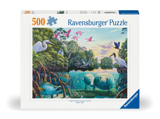Ravensburger dėlionė 500 vnt. Gamta