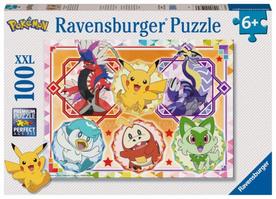 Ravensburger Пазл 100 Частей: Покемон
