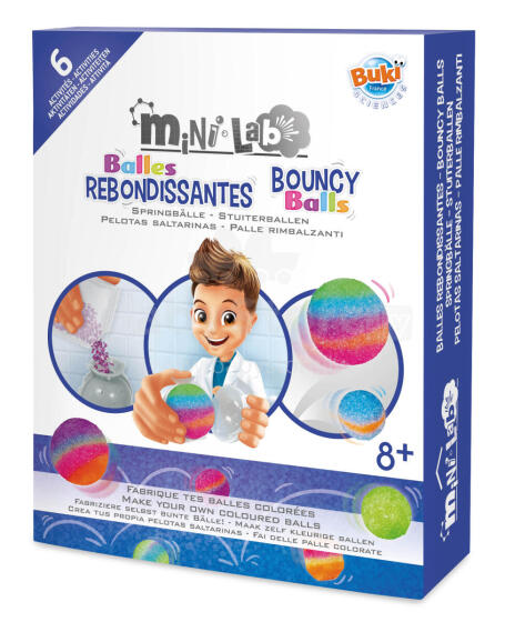 Buki Mini Laboratorija Šokinėjantis Kamuolys