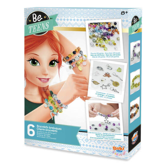 Buki Craft Kit Beaded Bracelets