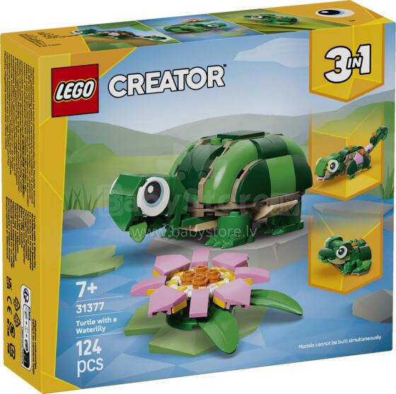 LEGO Creator Vėžlys su Vandens Lelija