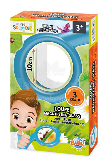 Buki Mini Sciences didinamasis stiklas