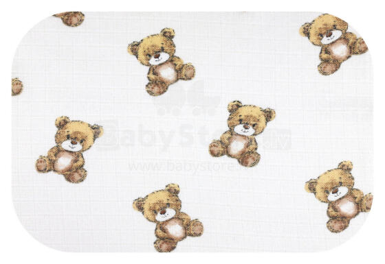 Pampers - 1715 - TETRA PRINT - EGA - SOLO BEAR - dydis 70x80 cm