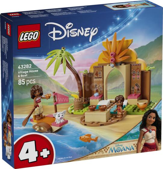 LEGO Disney Moana kaimo namas ir valtis