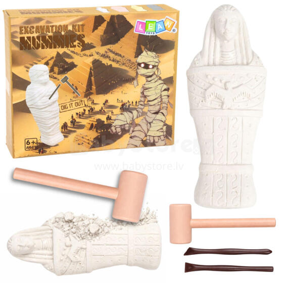 Archeologinis rinkinys Senovės Egipto kasinėjimams figūrėlės