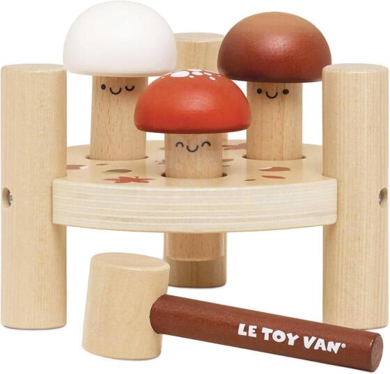 Le Toy Van Petilou Art.51806 Mr Mushrooms Hammer Game
