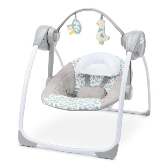 Ingenuity Comfort 2 Go Portable Baby Swing Art.296542 Endless Bloom  Supamoji kėdė su melodijomis