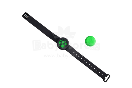 MozziWatch Kids bracelet Art.296655 Green  Детский браслет-репеллент от комаров