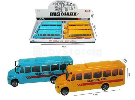 AUTOBUSAS MOKYKLAI FREE WHEEL 17 CM