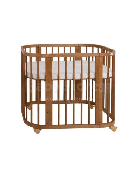 Waldin  Bed Crib  5 in 1 Art.297545 Grey Multifunctional wooden 5-in-1 transforming crib