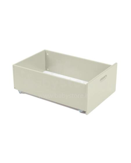 Waldin  Drawer 7 in 1 Collection Art.297557 Olive The storage drawer is compatible with both the classic 7-in-1 crib and the oval 7-in-1 crib.