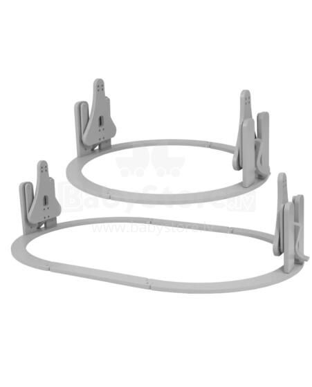 Waldin  Cradle for the 7in1 Crib Art.297561 Grey Rocking mechanism for 7in1 baby bed