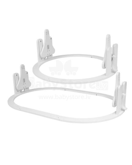 Waldin  Cradle for the 7in1 Crib Art.297562 White Rocking mechanism for 7in1 baby bed