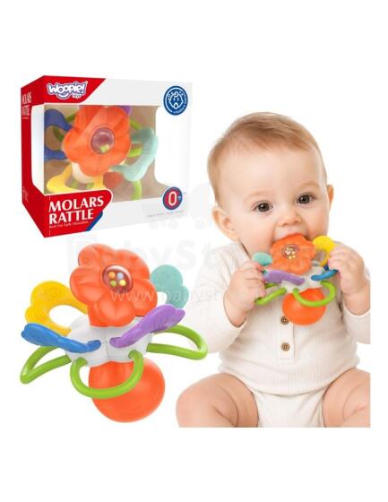 WOOPIE BABY Rattle Teether Sensory Flower 0m+