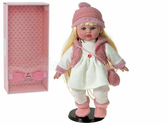 LALKA MERGAITĖ ŽIEMA 40 CM