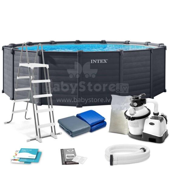 Panelinis baseinas 478 x 124 cm 12in1 INTEX 26384ND