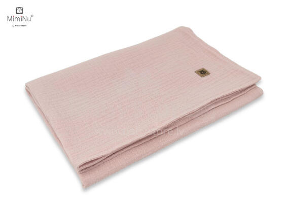 KIECZMERSKI antklodė 75x100 cm MUSLIN 100% medvilnė pudros rožinė