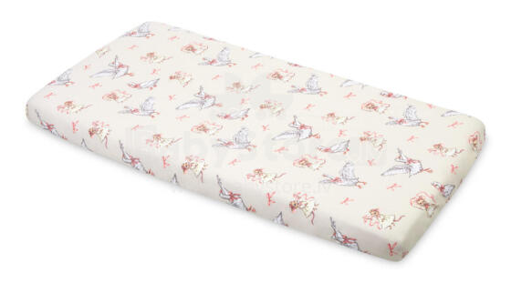 PRINTED BEDSHEET COTTON GOOSE AND MOUSE 60X120