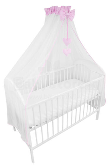 Baldahīns tilla LIGHT PINK 360x160 cm