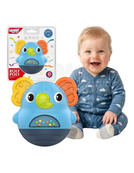 WOOPIE BABY Wobble Elephant Rattle Sensory Interactive 6m+