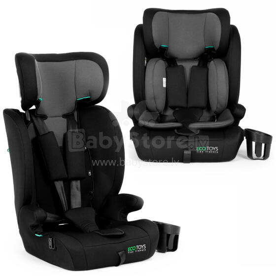 Детское автокресло для роста 76-150 см R129 с подстаканником ECOTOYS