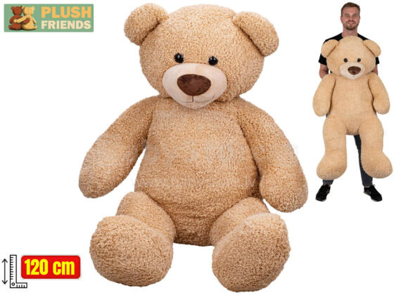 Pliušinis žaislas - 903029 - TEADY BEAR - dydis 120 cm